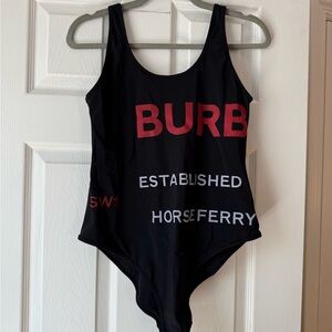 Burberry One Piece Swimsuit Size Large
